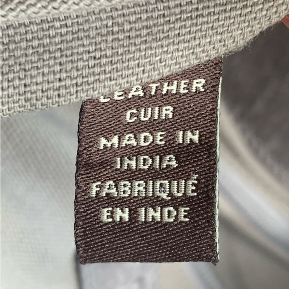 FRYE Melissa Washed Gray Leather Hobo Shoulder Bag Purse - Picture 7 of 10